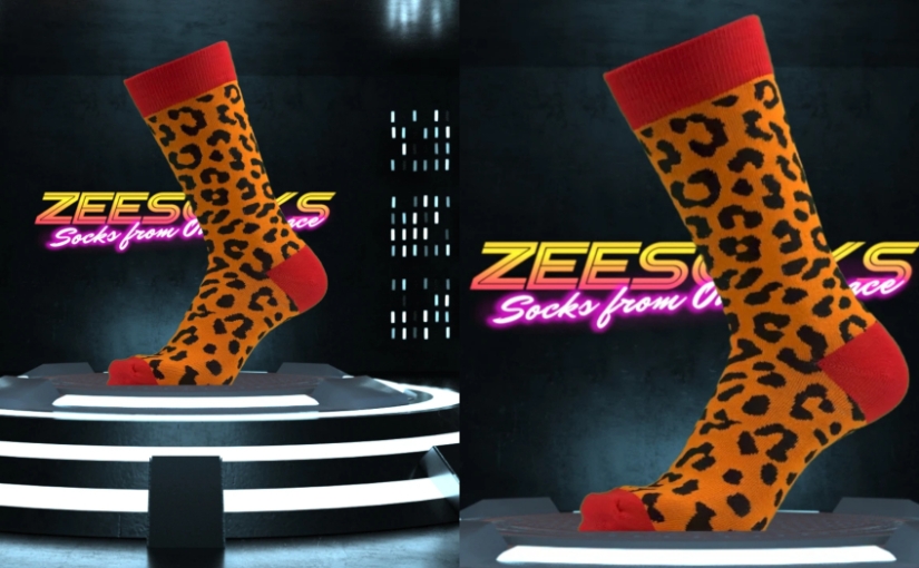 Zee Socks leoparda zeķes